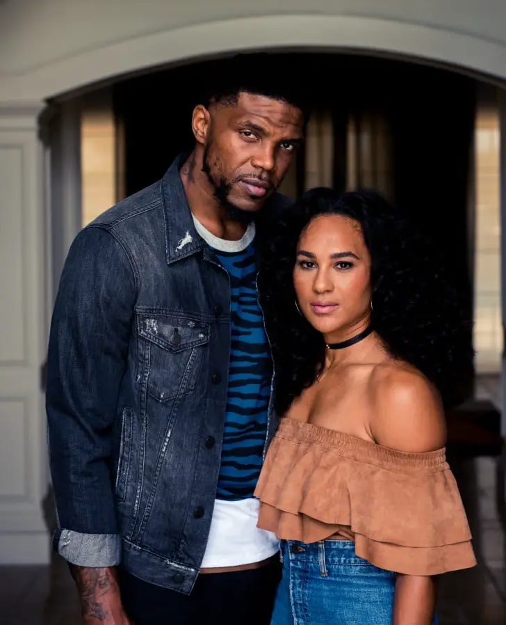 Faith Rein-Haslem and her husband Udonis Haslem