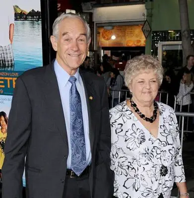 Photo of Ron Paul with Wife; Carol Wells