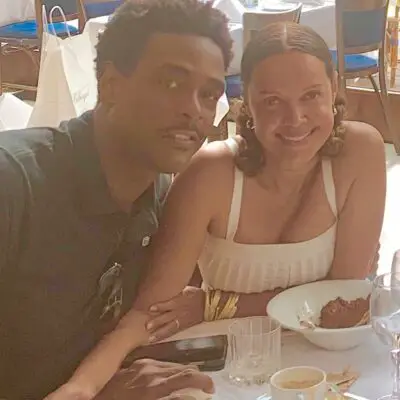 Chris Webber with his wife Erika Dates Photo