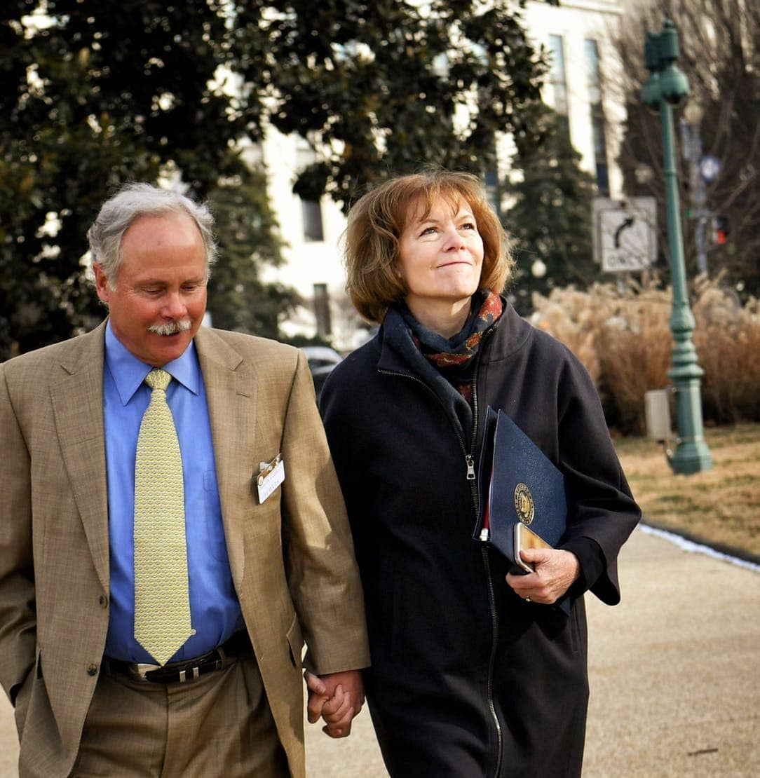 Archie Smith and his wife Tina Smith Photo