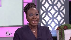 joy reid ann hairstyle salary msnbc trump president thanks tweet his her worth age family book