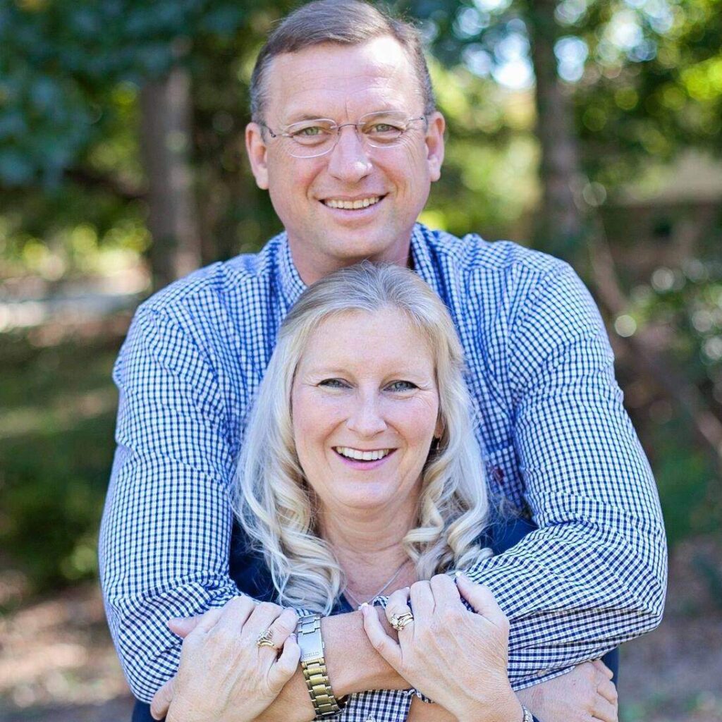 Lisa Collins and her husband Doug Collins Photo