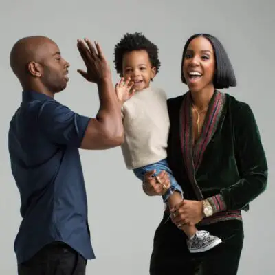 Tim Weatherspoon, his wife, and Son Photos