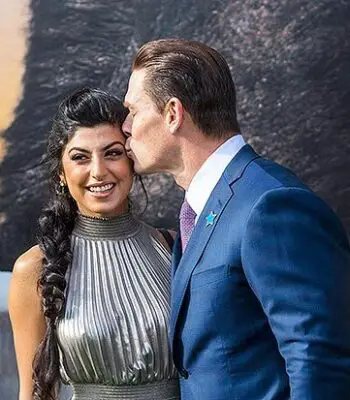 photo of Shay Shariatzadeh and her husband John Cena