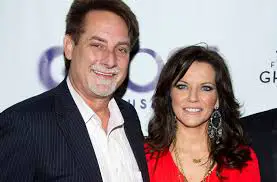 Photo of John Mcbride with his wife country music superstar, Martina mcbride
