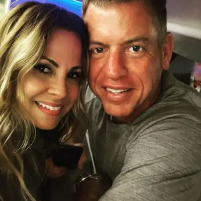 Catherine Mooty and her husband Troy Aikman Photo