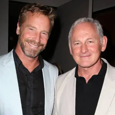 photo of Rainer Andreesen with his husband Victor Garber