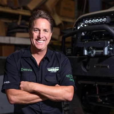 Collins Brothers Jeep Owner Dennis Collins Photo