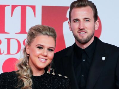 Katie Goodland with her spouse Harry Kane