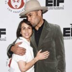 A photo of Jaclyn Matfus and her husband Ben Harper