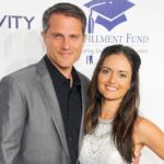 A photo of Scott Sveslosky and his wife Danica McKellar