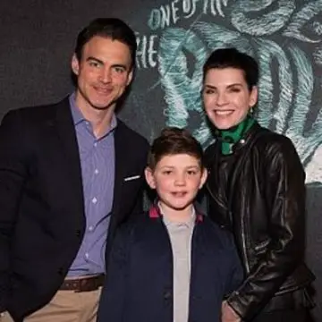 Julianna Margulies with family