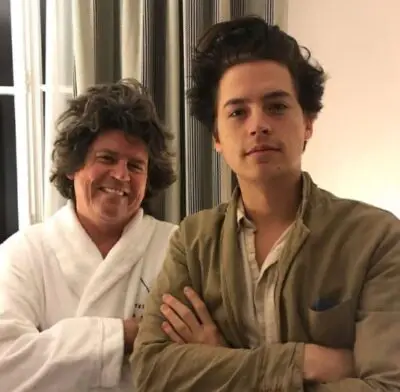 Matthew Sprouse and his son Cole Sprouse Photo