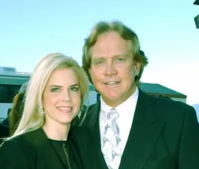 A photo of Nikki Majors and her father Lee Majors