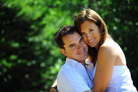 A photo of Ashley Force with her Husband Daniel Hood