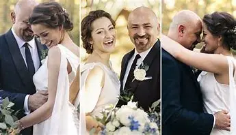 Wedding photos of Victor Cipolla and his wife Dani Daniels.