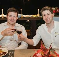 Oliver Mulherin and Sam Altman's photo