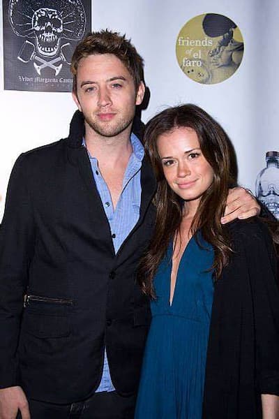 Photo of Christie Burson with her husband Johnny Pacar